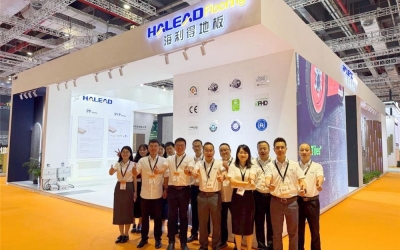 聚勢(shì)上海，智見未來(lái)——海利得參展DOMOTEX Asia 2025，以環(huán)?？萍假x能地面材料創(chuàng)新實(shí)踐